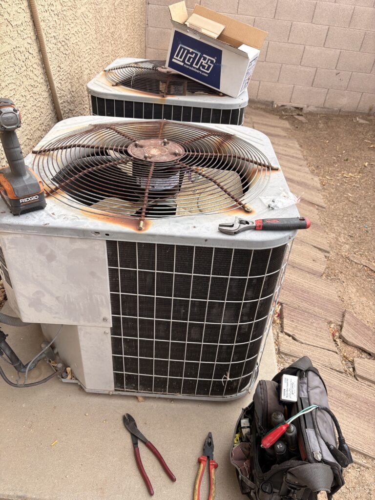 Trane air conditioner installation by NE Mechanical LLC